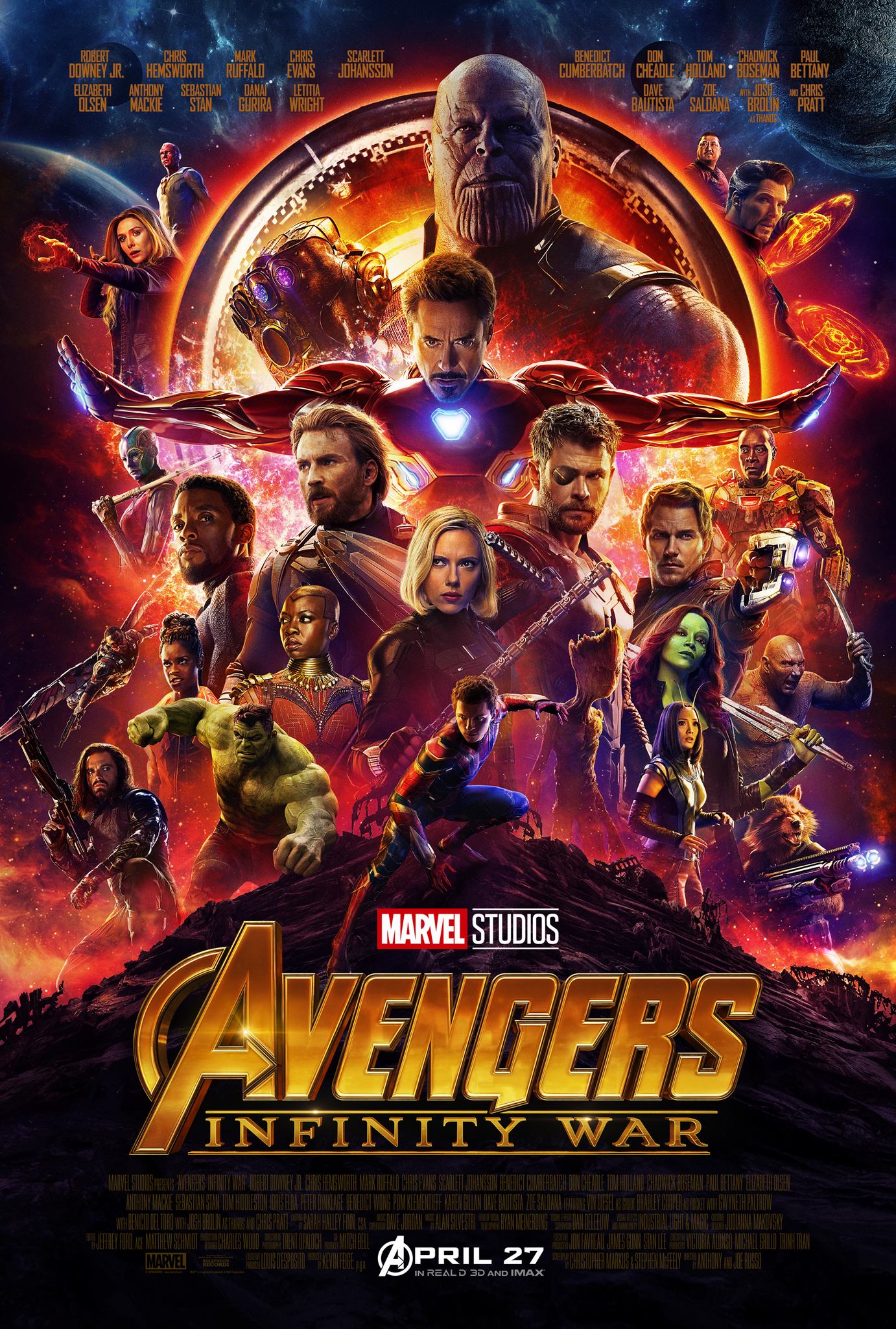 Infinity War poster