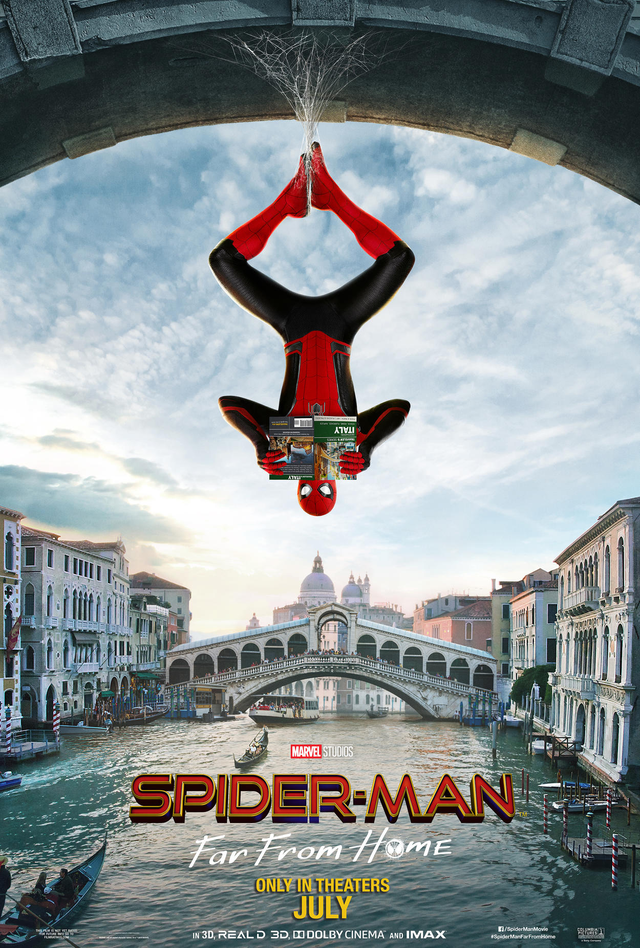 SpiderMan Far From Home poster