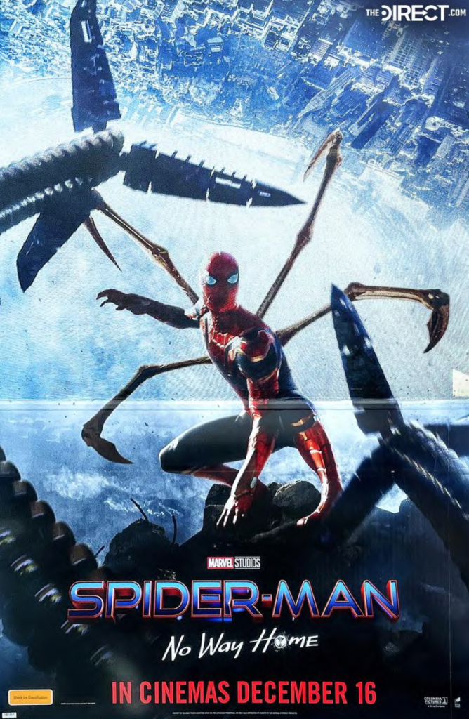 SpiderMan No Way Home poster